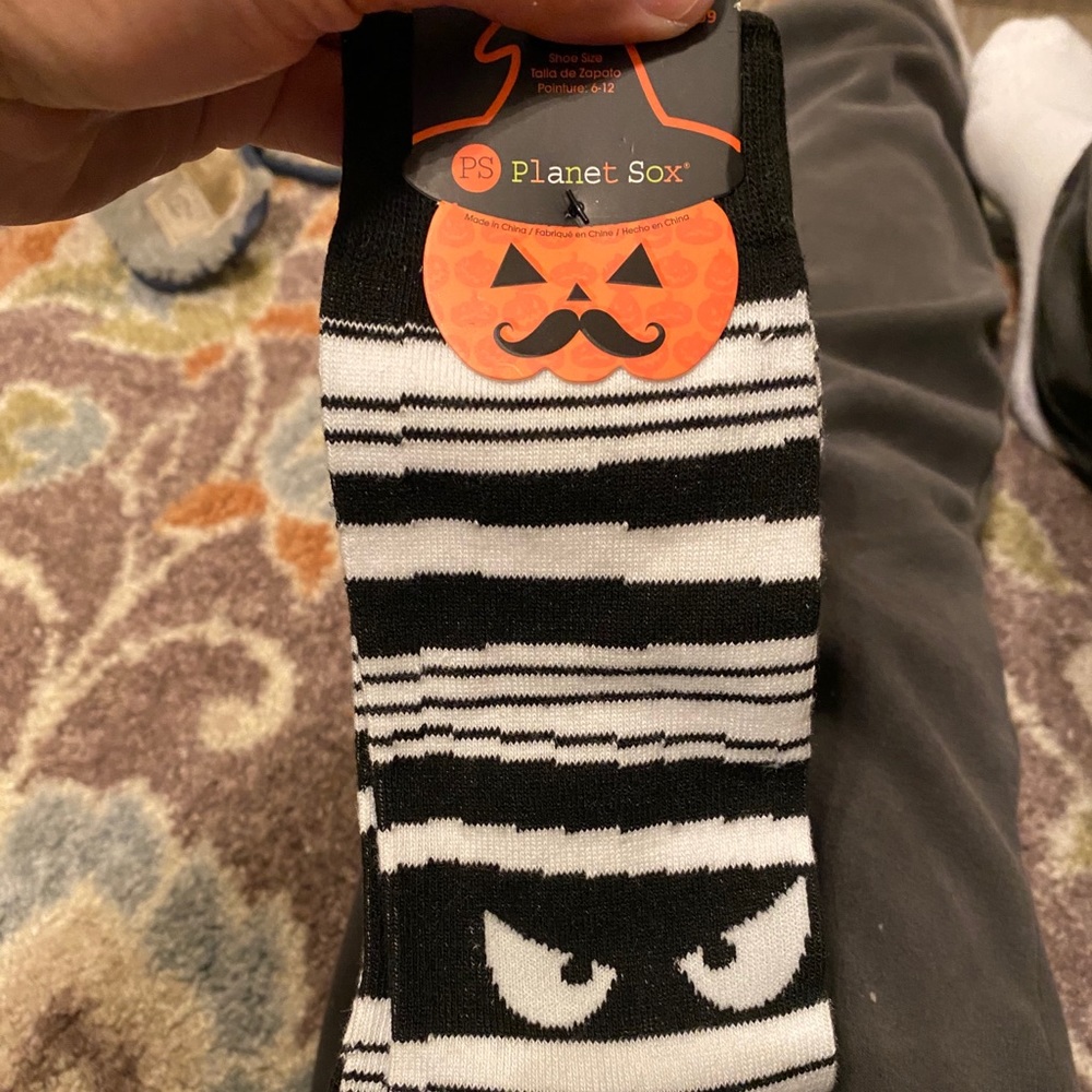 Brand New Kids Unopened Planet Sox Halloween Socks